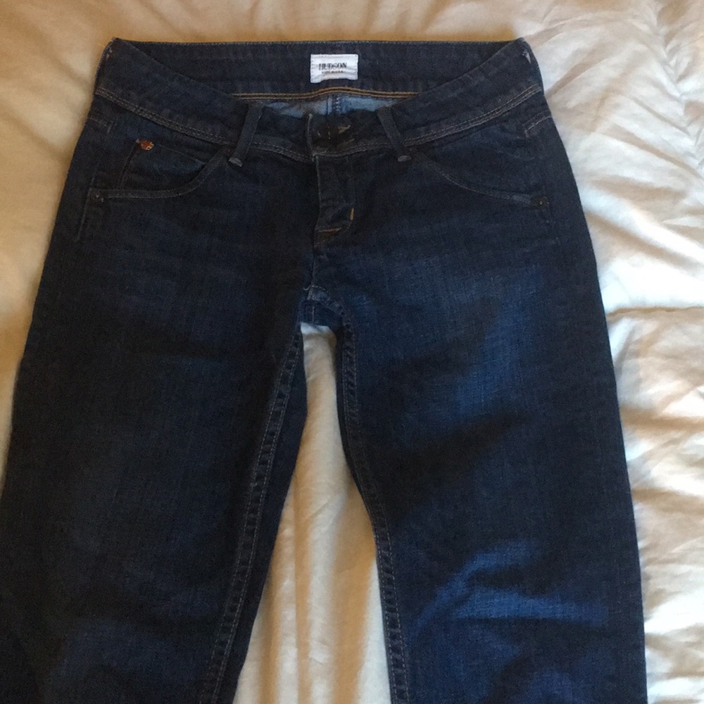 Hudson Jeans: Skinny Dark Wash